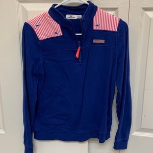 Girls Vineyard Vine zip up Large